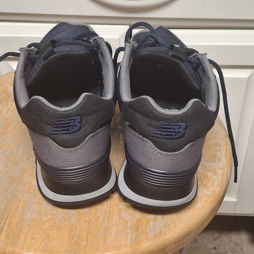 Gently Used Men's New Balance 574pte Outdoors Escape Pack Blue/grey Size 9.5 - Picture 5 of 10